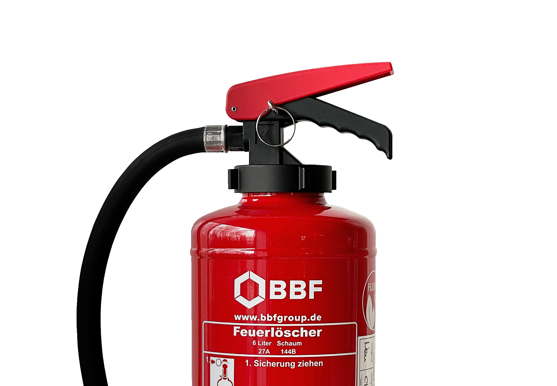 BBF Feuerlöscher Nahaufnahme